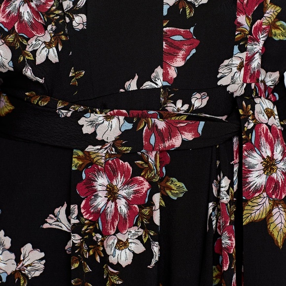 Zara - Floral Print Jumpsuit - XS - Picture 6 of 8